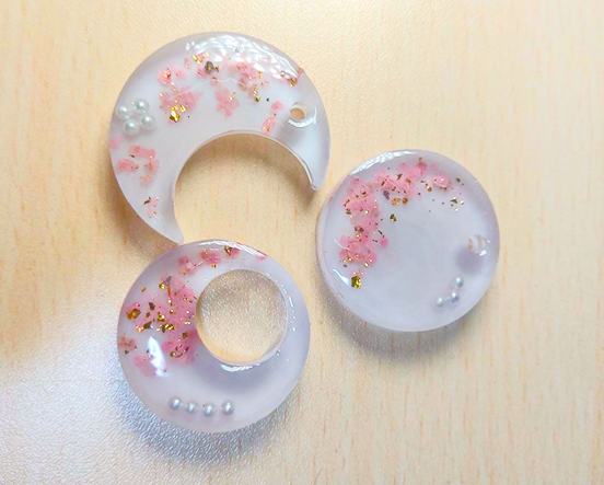 レジンアクセサリーの写真
